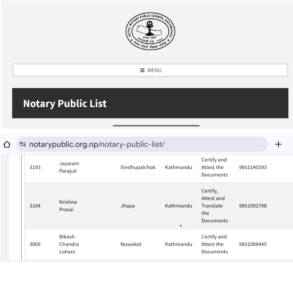 Notary Public: A Sketch